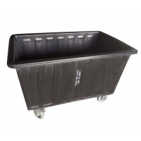 Plastic trolley cleaning cart fabric storage laundry tub with wheels