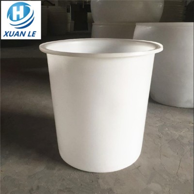 Food grade smooth custom PE plastic bucket for food