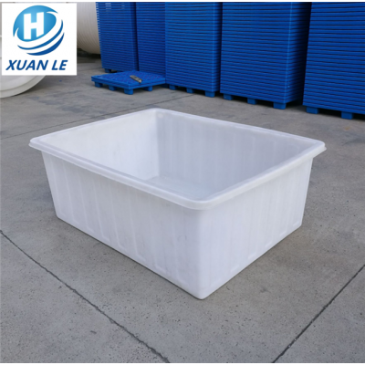 800 liters large plastic bin stackable white mixer tank