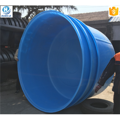 Large food grade PE unbroken fish farming circular tank