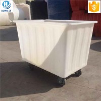 Large food grade plastic containers with wheels