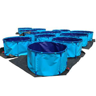 Manufacture large thicken plastic tarpaulin fish farming tank pvc supply