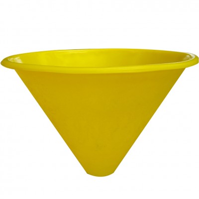 Custom made size rotational plastic funnel with huge size