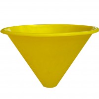 Custom made size rotational plastic funnel with huge size