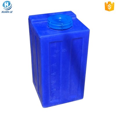 Square shape rotomoulding plastic pe chemical dosing tank for sale