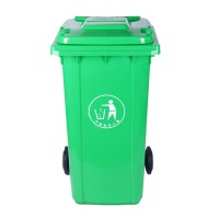 Commercial recycle outdoor 240 liter plastic trash bin for garbage