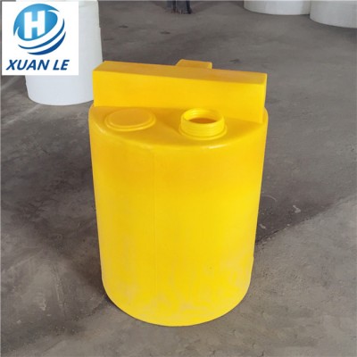 Thicken anti-acid plastic mixing chemical doing tank with mixer