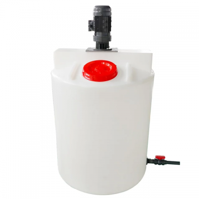 High quality chemical resistance 2000L plastic mixing tank with agitator