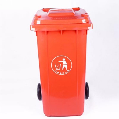 120 liter  plastic garbage trash bin can with pedal wholesale