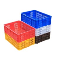 Manufacturing food grade fruite delivery vegetable crates plastic for sale